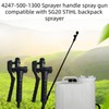 4247-500-1300 Backpack Sprayer Handle Spray Gun Compatible, Backpack Sprayer Handle
