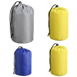 GegXcn Rucksack Liner, Stuff Sacks, Sleeping Bag Compression Sack, 4 Pack with Multiple Sizes, Ideal for Camping, Hiking, and Travel Organization, Made of Durable Nylon, Clothes Storage ﻿ ﻿