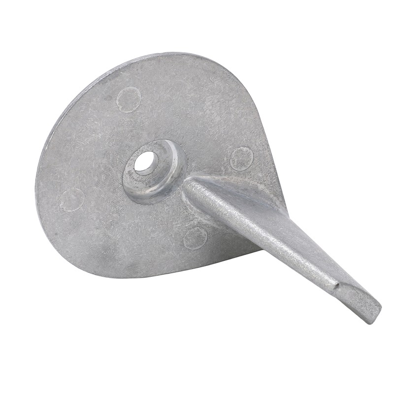 Zinc Alloy Trim Tab Anode 822157T2 for Mariner Force 25‑50