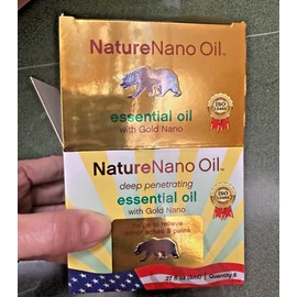 Nanogize Nature Nano Oil Dầu Nóng Con Gấu .27 fl oz 8ml - Pack of 6