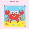 MXJSUA 4 Pack Cute Sea Animals Paint by Numbers Kit