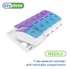 Ezy Dose Weekly AM/PM Pop-Out Pill Planner (Large)