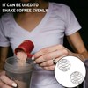 XIELBIS 2-Pack Stainless Steel Bottle Mixer Ball,Protein Shaker Ball -