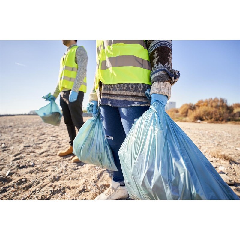 Cosmetic Bin Bag with Carry Handle 10 Litres 75 Bags