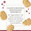 Walker’s Assorted Mini Shortbread Cookies in Festive Shapes- Snowman Shortbread
