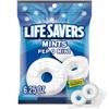 LIFE SAVERS Pep-O-Mint Hard Candy Peppermint Blue Bag Individually Wrapped,