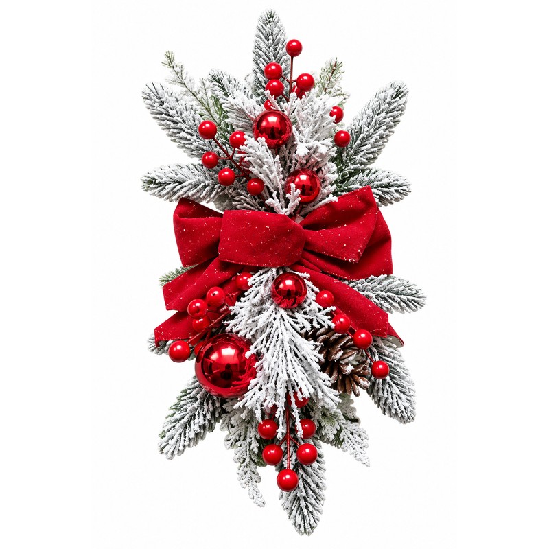 Christmas Wreath for Holiday Décor – Festive Greenery with Optional