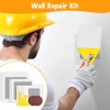 flintronic 14PCS Wandreparatur Patch Selbstklebendes, 2/4/6 Zoll Selbstklebendes Gipsplatten-Reparaturset zum