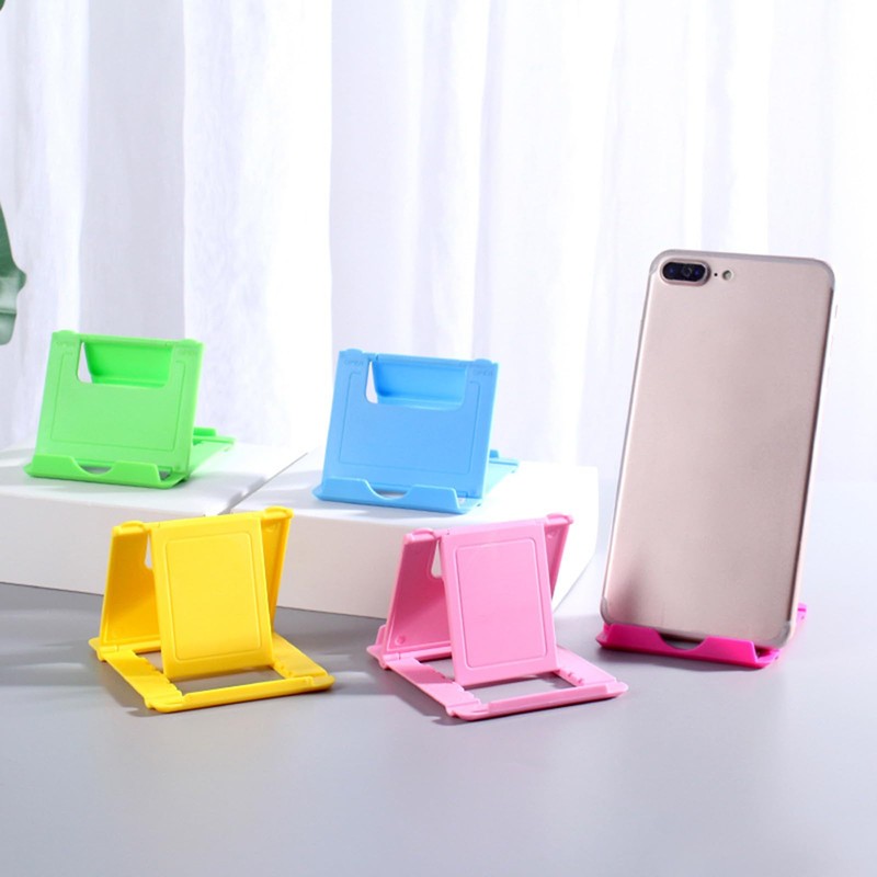 Yjcnelcr Non-Slip Holder Folding Tablet Stand Foldable Multi-Angle Pocket Desktop
