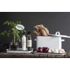 Ib Laursen Rectangular White Enamel Tray 35 cm