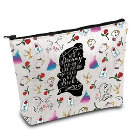 Beauty Inspired Tote Bag Belle Princess Gift Fairytale Lover Gift A Tale as Old as Time Gift Belle Fans Shoulder Bag (Beauty Bag)