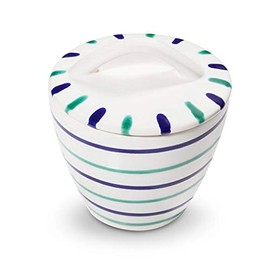 Gmundner Keramik Manufaktur 0104DZGO09 Traunsee Gourmet Sugar Bowl Diameter 9 cm