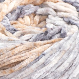 YarnArt Dolce Vita - Hilo 100% micropoliéster, hilo de chenilla suave para tejer y ganchillo, 150 g, 260 m, peso medio, ideal para juguetes de felpa, mantas y proyectos acogedores (3412)