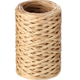 Syhood 65 Feet Floral Wire Vine Wire Bind Wire Rustic Craft Wire Wrapping Wire for Flower Bouquets (Khaki)