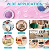 CZWESTC 500Pcs Mini Spoons for Desserts, Disposable Clear Plastic Tasting