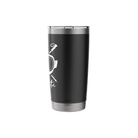 Minnesota Ski Goggles Skiing Slalom Down Hill Mountains Stainless Steel Insulated Tumbler