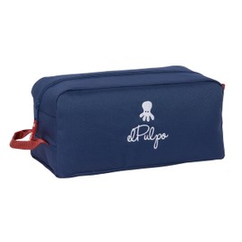 EL Octopus Shoe Cabinet Medium Multi-Function Sports Extracurricular Football Comfortable and Versatile 34 x 18 x 15 cm Navy Mediano Casual, navy, casual