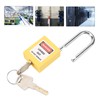 38mm Lockout Lock,Insulation Safety Engineering Loto Padlock for Machinery Manufacturing