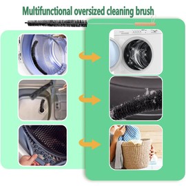 Drain Snake 8 Set: 35.5" Drain Clog Remover (x1), 60" Steel Hair Snake (x2), 30" PET Sink Snake (x3), Shower Head Cleaner Tool (1 pack) and 30" Cleaning Brush (x1) (Drain Snake 8 Set)