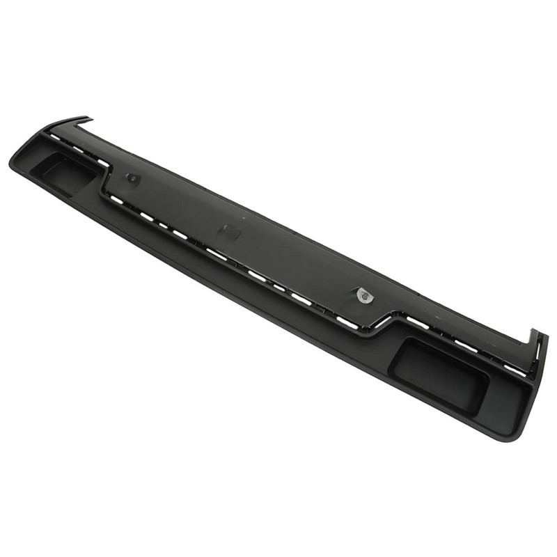 TJHSM Plastic Front Bumper Filler Panel Black with Deputy Decorate