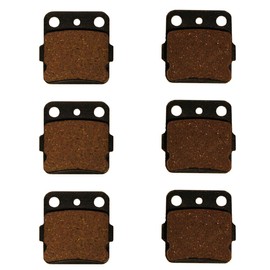 Factory Spec, Front & Rear Semi-Metallic Brake Pads for Honda TRX400EX & TRX400X Sportrax fits 1999-2014