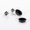 WACOOL Magnetic Reptile Ledge, Acrylic Gecko Feeding Ledge with 6PCS