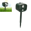 Ultrasonic Animal Repeller Solar Powered Motion Detection Animal Deterrent Device