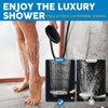 Shower Head,8”Rain Shower Head with Handheld Spray Combo and Adjustable