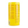 Perk Disinfecting Wipes, Lemon, 75 Wipes/Canister, 6/Pack
