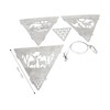 Triangular Campfire Grill Hanger Outdoor Portable Reindeer Bonfire Fire Pit