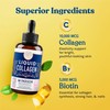 Concentrated Liquid Collagen Peptides Supplement - 30,000mcg Hydrolyzed Liquid Collagen