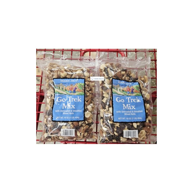 Trader Joe Go Trek Mix with Unroasted & Unsalted Mixed