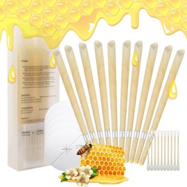 10PCS Ear Wax Remover Cleaning Kit, Ear Wax Cleaning Tool with Cotton Swabs, Storage Case