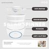 Subbuteo Electric Salad Spinner 4Qt – Rechargeable Lettuce Washer &