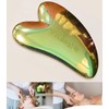 WITSOUL Kansa (Bronze) Gua sha (Heart Shape) Face Massage Tool