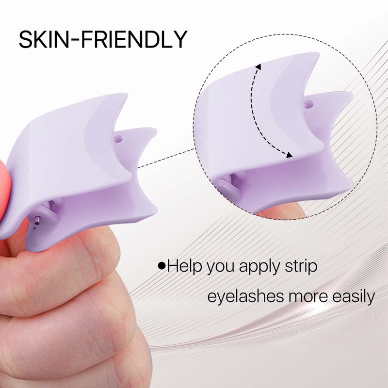 Miuffue Eyelash Applicator Tool 35mm Width Lash Applicator Clip, 1PCS
