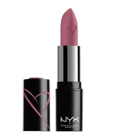 NYX Professional Makeup Shout Loud Satin Lipstick, Ultra-Saturated Colour, Vegan Formula, Desert Rose