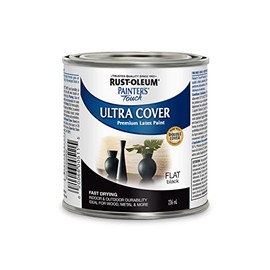 Rust-Oleum Multi-Purpose Paint in Flat Black, 236 mL