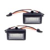 Pack of 2 White Number Plate Lights for M-B/enz ML