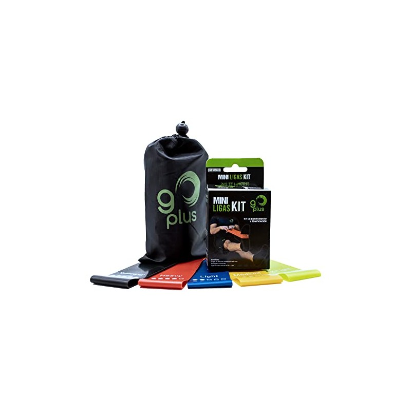 GO PLUS Mini Ligas Kit 5 Bandas de Resistencia