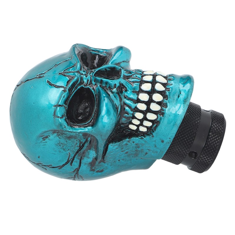 Skull Gear Shift Head Resin Shifter Knob Car Transmission Shifting