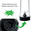 Blender cups Compatible with Ninja BL770 BL780 BL660,2 Pack 16oz