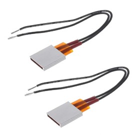 Bestol 2pcs PTC Heating Element 5W-50W AC DC 24V/36V 110/220 Degree consistant Temperature Ceramic Thermostatic… (24V 110 Degree)