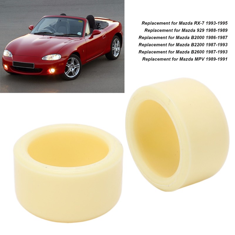 2pcs Gear Shifter Knob Bushing 039817462A ABS OE Design Replacement