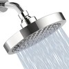 Katezon Shower Head High Pressure Rain, Luxury Showerhead with Chrome