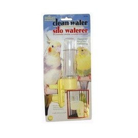 JW Pet Company Clean Water Silo Waterer Bird Accessory, Regular (Colors May Vary)