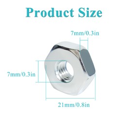 Atunee 16 Pcs Chainsaw Bar Nuts Fit for Stihl Sprocket Cover MS170 MS170C MS171 MS180 MS181 MS192T MS200 MS200T MS210 MS211 MS230 Series Repalce 0000 955 0804