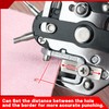 SPEEDWOX Leather Hole Punch Tool Multifunction Hole Puncher 6 Size