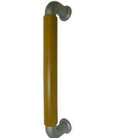 Polar Bear Harmony Handle On 9.1 inches (230 mm) Silver/L Oak NO-120S