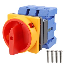 Electrical Buddy Universal Switch 2 Position 3 Phase Panel Rotary Selector Changeover Switch GLD11 100A AC 690V 100A